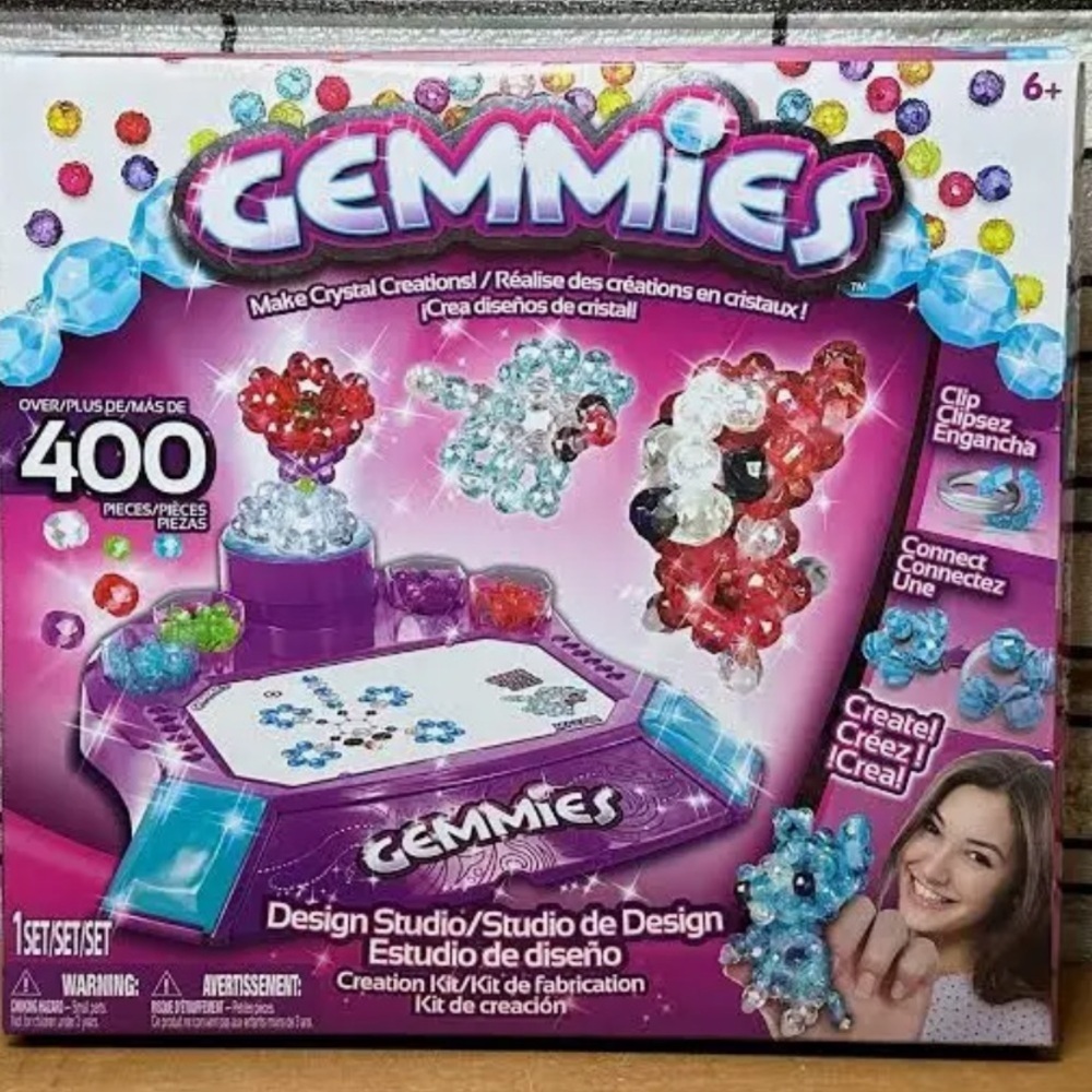 Gemmies design studio crystal creations new in sealed box